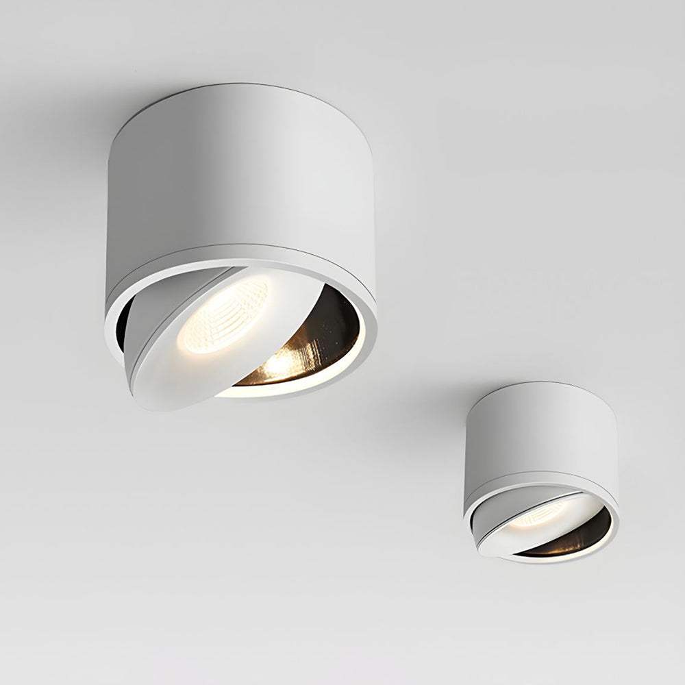 Aluminum LED Ceiling Light, 30° Adjustable Tilt, 7W–12W Options VexonGear