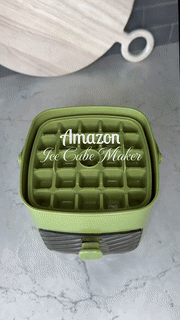 Modern Ice Cube Maker | Double Layer Storage With Handle VexonGear