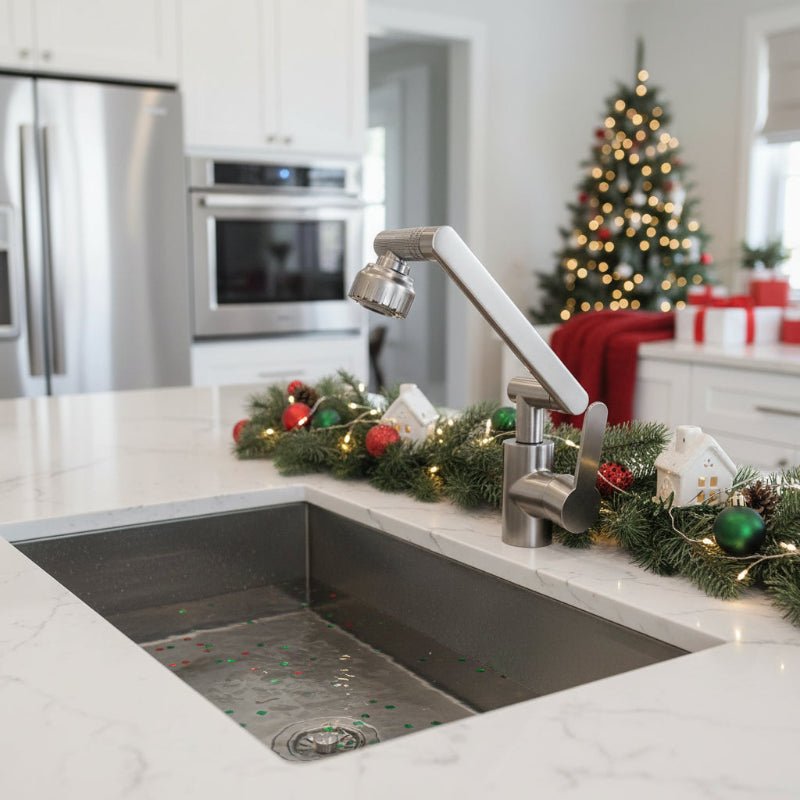 Kitchen Faucet with Flexible Arm | 360° Swivel Multi-Mode Spray VexonGear
