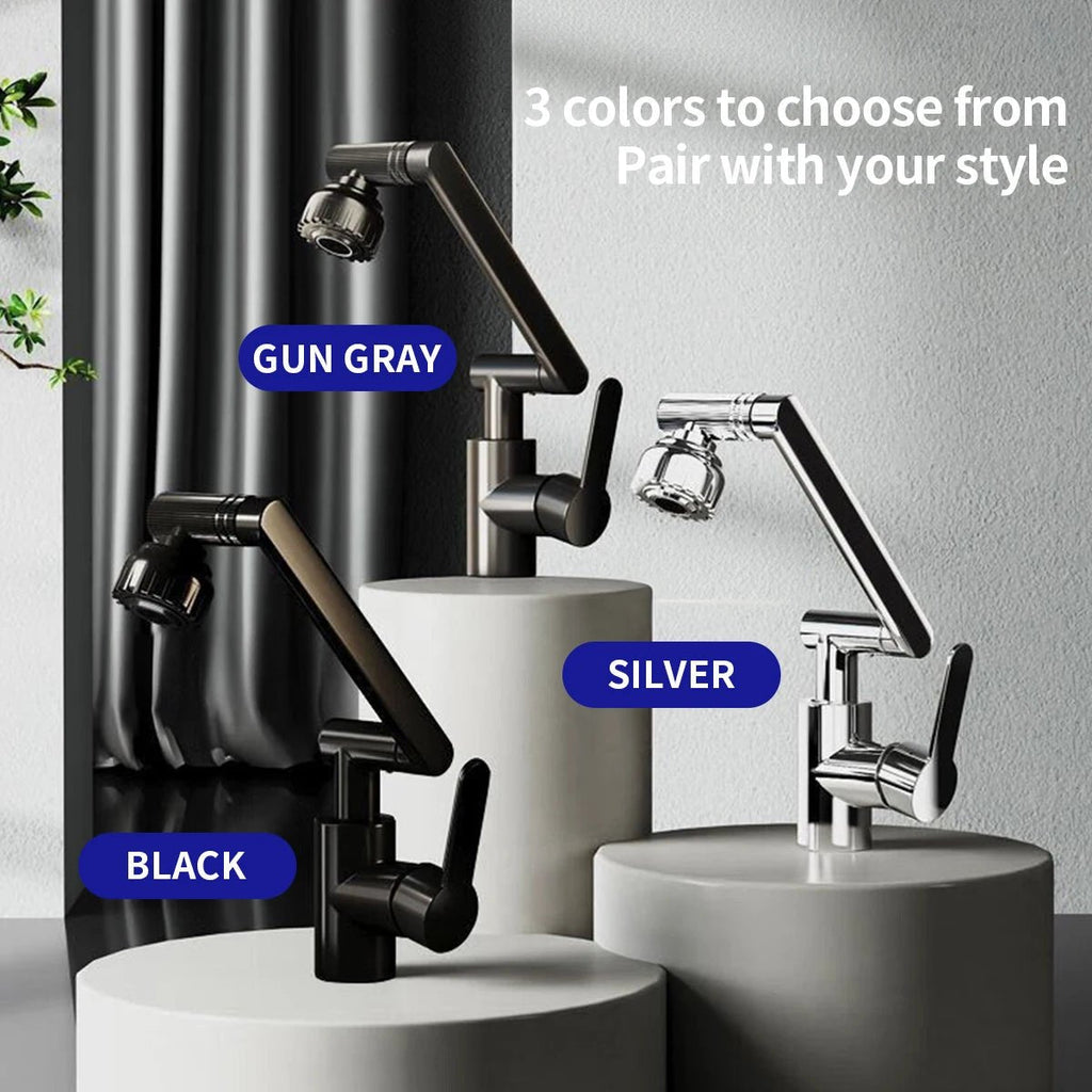 Kitchen Faucet with Flexible Arm | 360° Swivel Multi-Mode Spray VexonGear