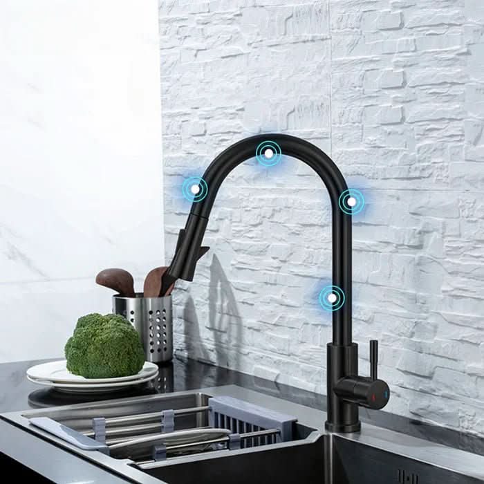 Smart Kitchen Faucet | Motion Sensor Pull-Out Spout VexonGear