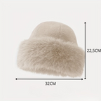 Knitted Winter Hat | Faux Fur Ear Protection VexonGear