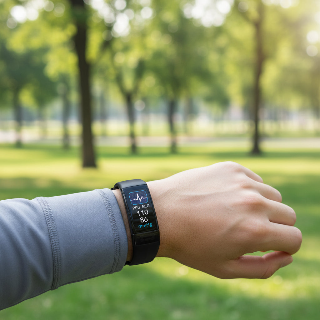 Vexon Smart Fitness Band with Heart Rate Monitoring