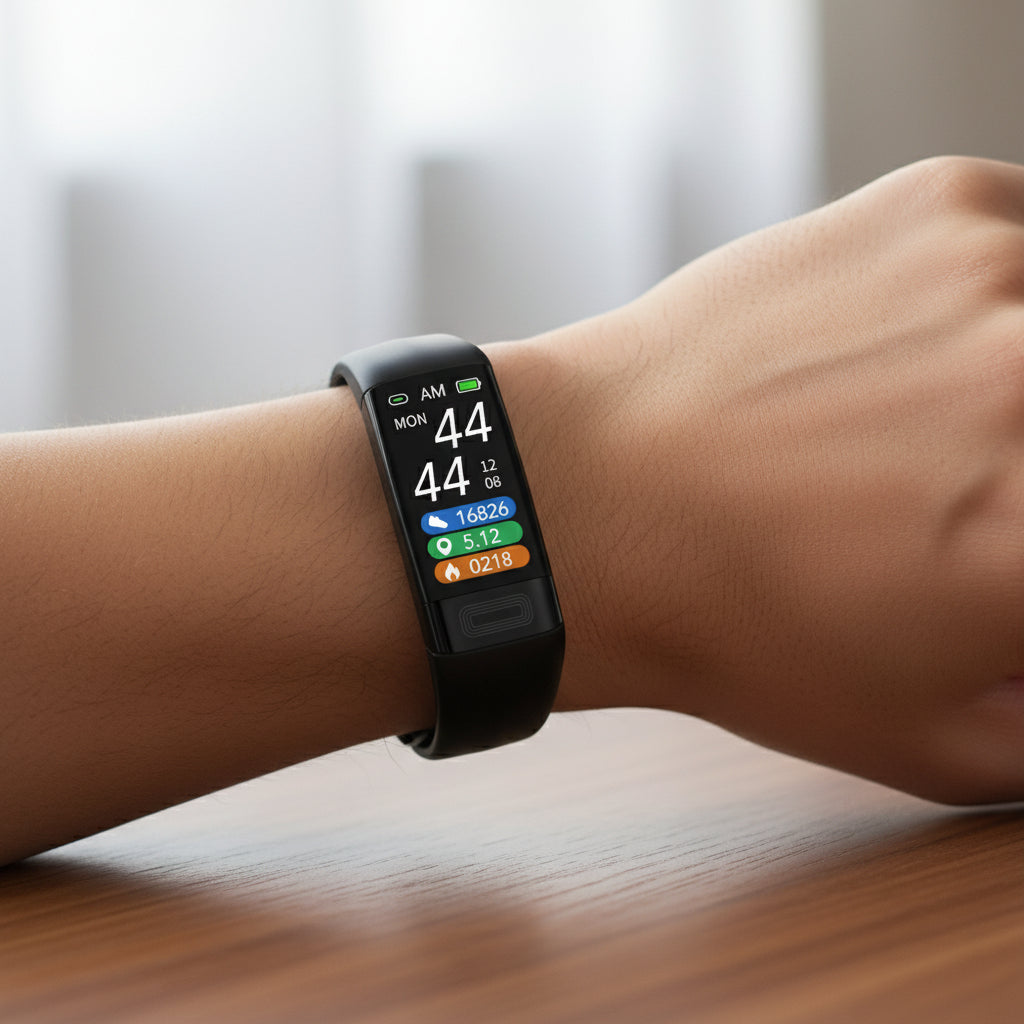 Vexon Smart Fitness Band with Heart Rate Monitoring