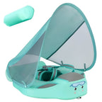 Baby Swim Ring with Seat and Sun Canopy