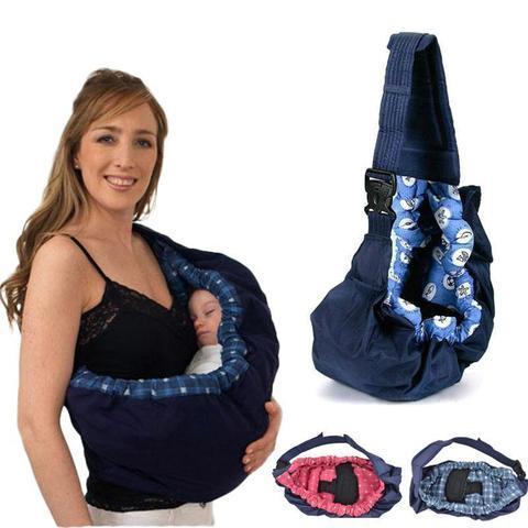 Newborn Baby Carrier Sling | Adjustable Comfort Wrap With Support Strap VexonGear