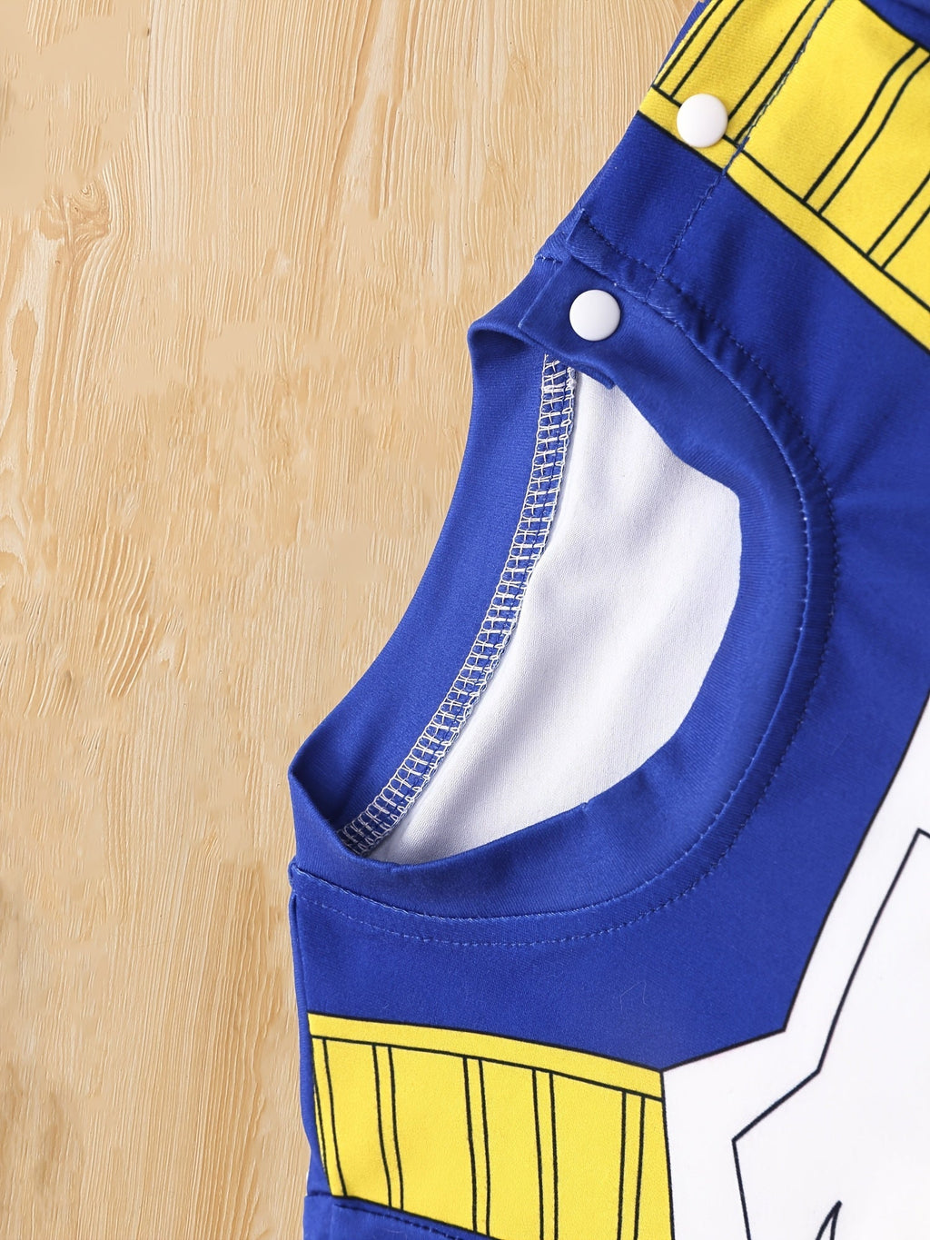 Anime Warrior Baby Jumpsuit | Character Armor Print Design VexonGear