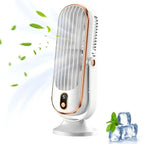 Battery Powered Table Fan USB Charging Cordless Desktop Fan
