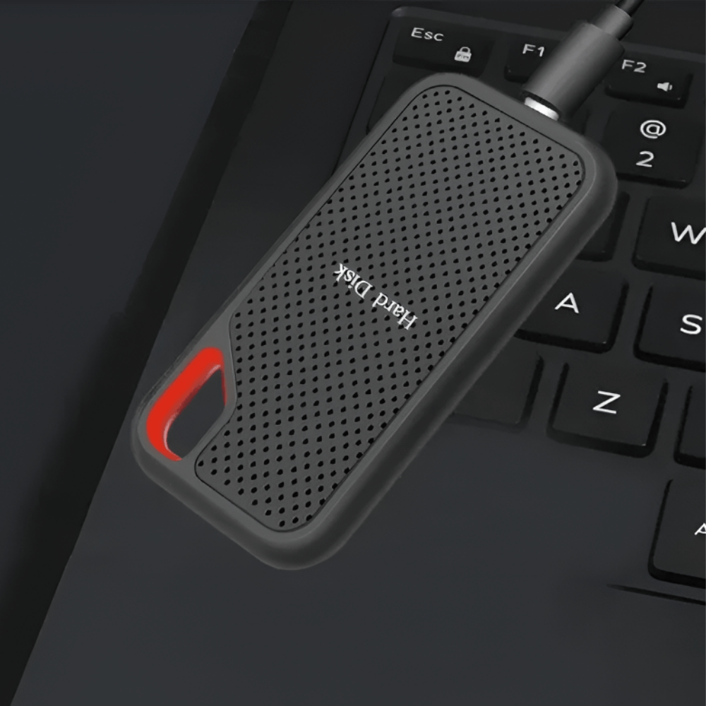 External Hard Drive Portable SSD High-Speed Data Storage VexonGear