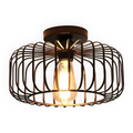 Birdcage Ceiling Lamp, E27 Socket, Surface Mounted, AC Power VexonGear