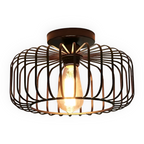 Birdcage Ceiling Lamp, E27 Socket, Surface Mounted, AC Power VexonGear