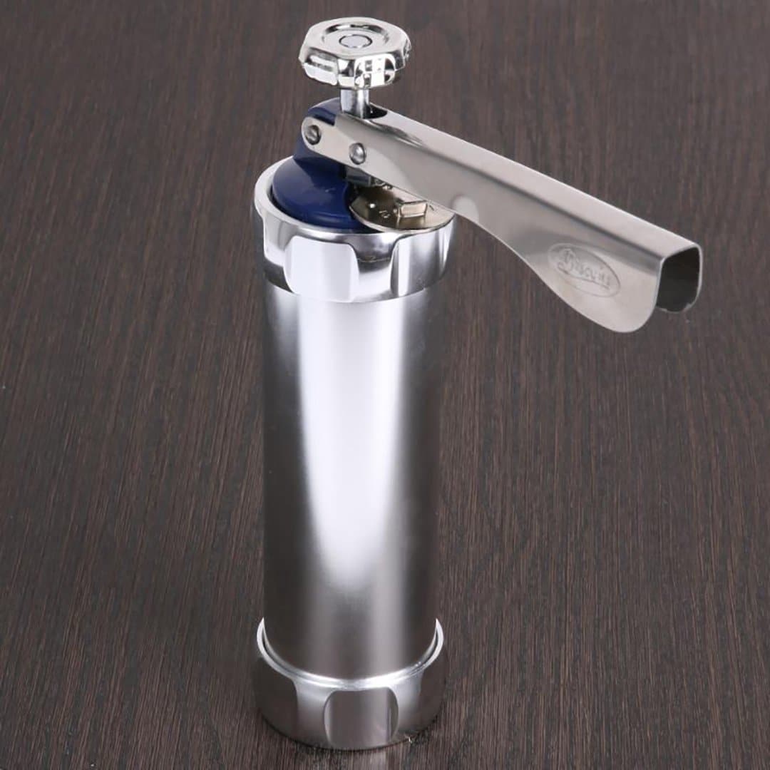 Stainless Steel Cookie Press | 20 Interchangeable Disc Set VexonGear