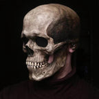 Realistic Skull Mask | Movable Jaw Halloween Costume VexonGear