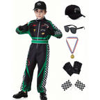 Kids Racing Champion Costume | Complete Motorsport Set VexonGear