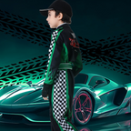 Kids Racing Champion Costume | Complete Motorsport Set VexonGear