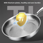 Vexon Titanium-Hammered Non-Stick Frying Pan for Induction