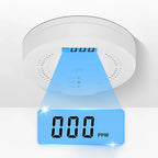 Carbon Monoxide Detector LCD Display Battery Powered
