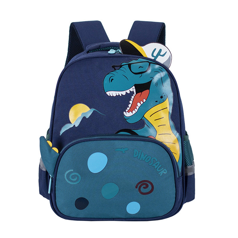 Kids Dinosaur Backpack | T-Rex Design With Glasses VexonGear