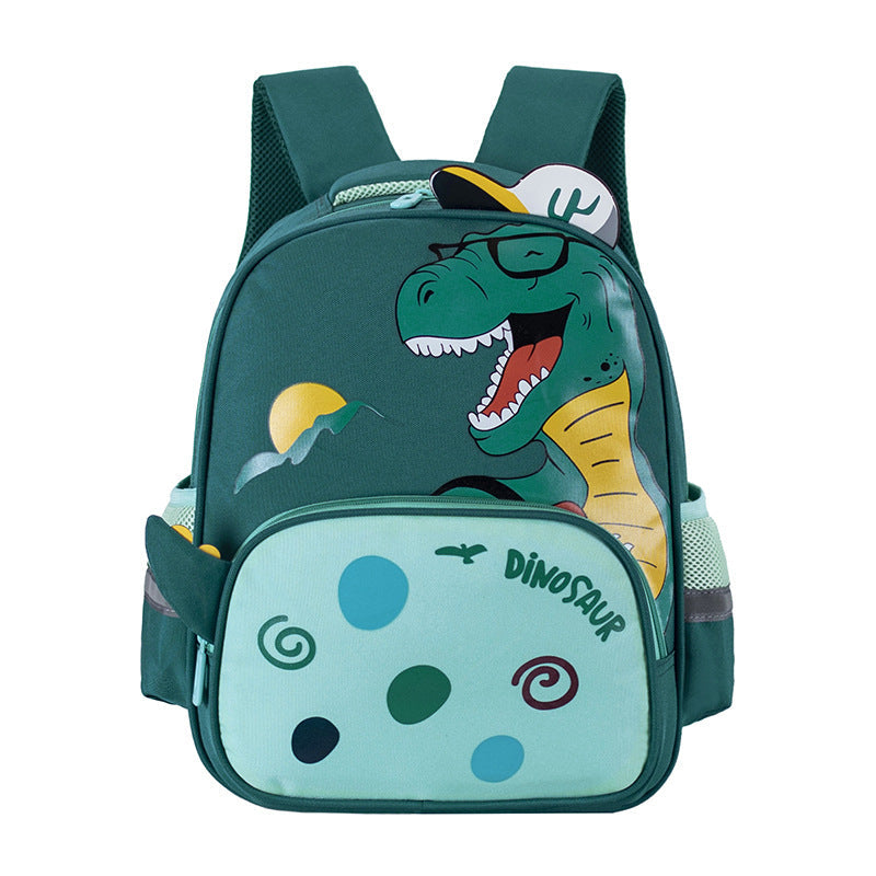 Kids Dinosaur Backpack | T-Rex Design With Glasses VexonGear