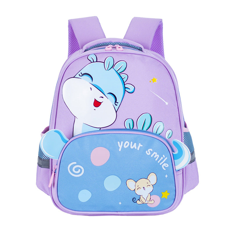 Kids Dinosaur Backpack | T-Rex Design With Glasses VexonGear