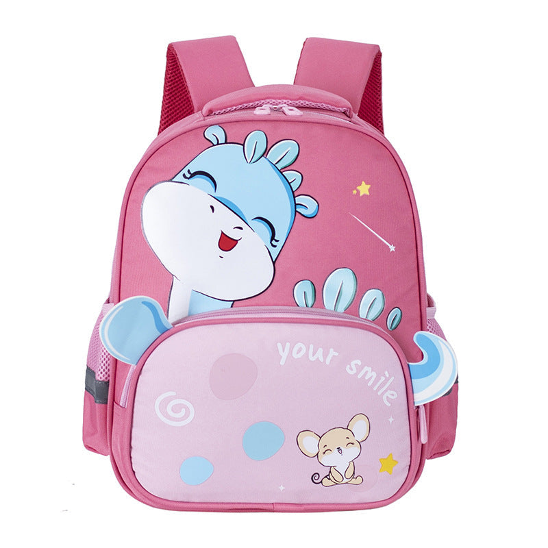 Kids Dinosaur Backpack | T-Rex Design With Glasses VexonGear