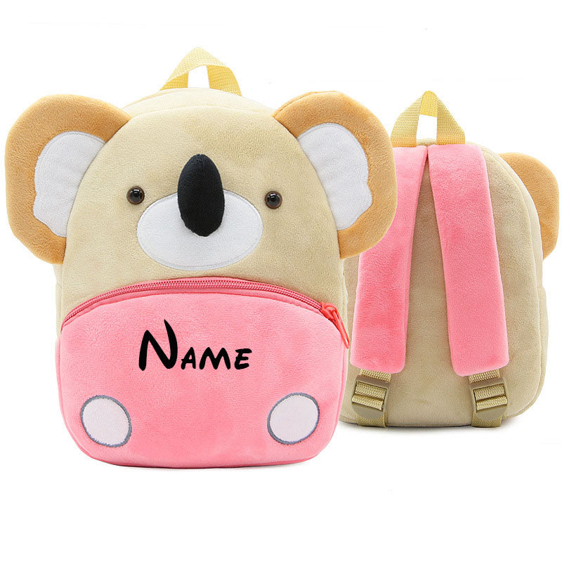Kids Animal Backpack | Gray Elephant Design With Navy Accents VexonGear