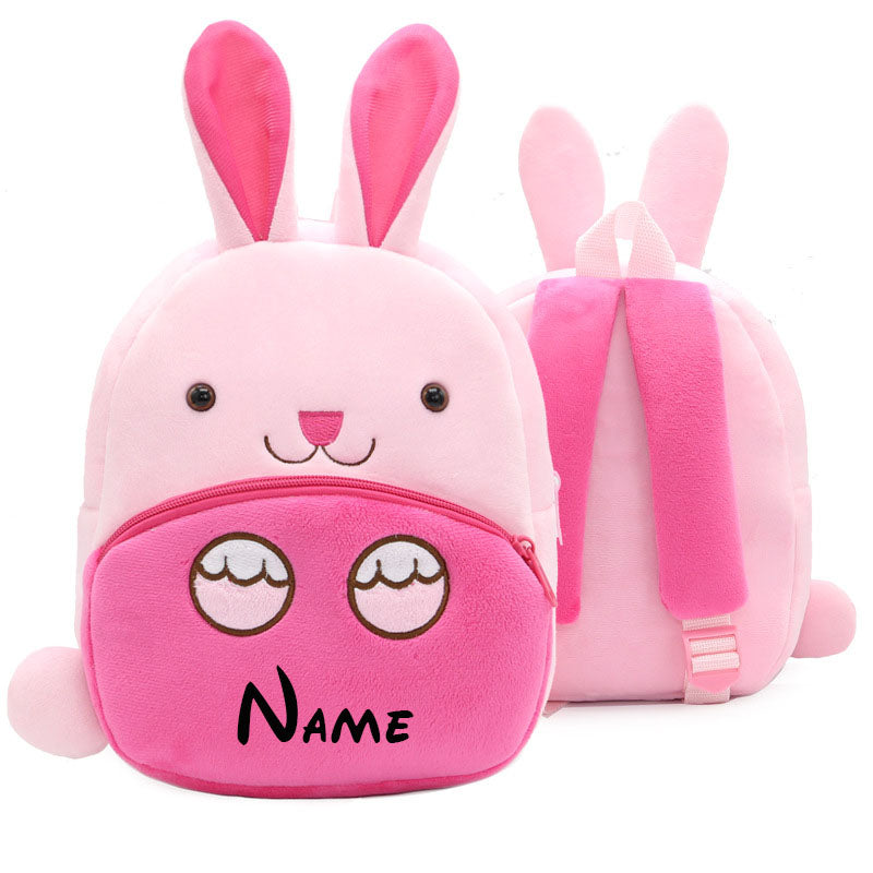 Kids Animal Backpack | Gray Elephant Design With Navy Accents VexonGear