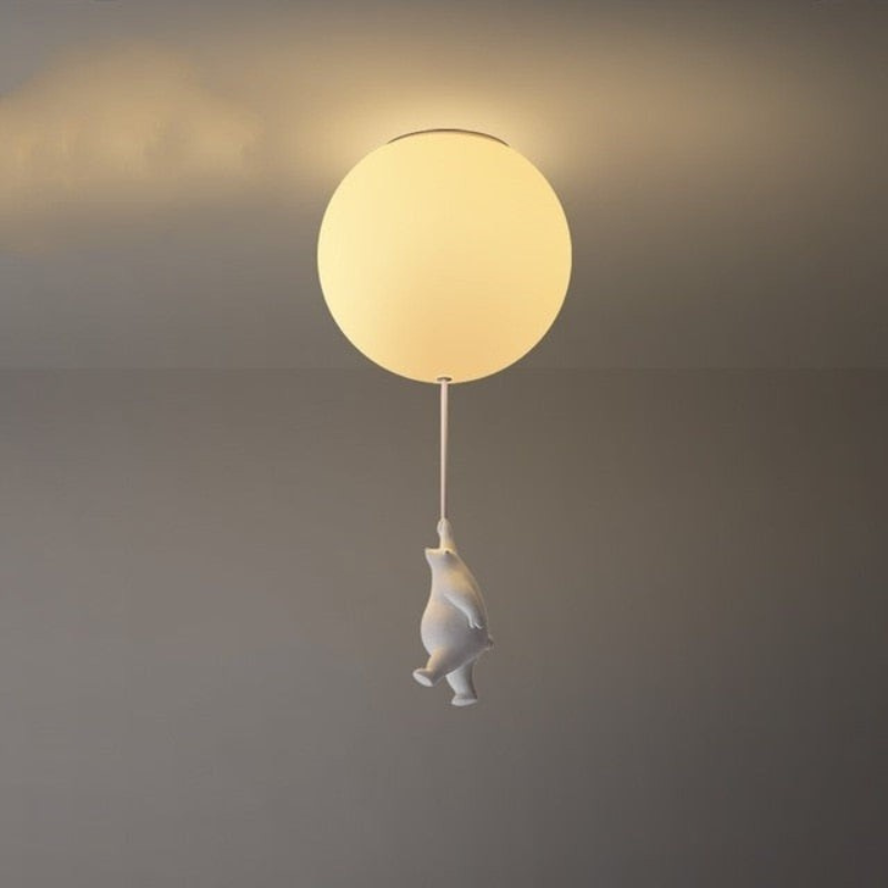 Ceiling Light Bear Balloon Design Standard Material in Indoor Fixture VexonGear