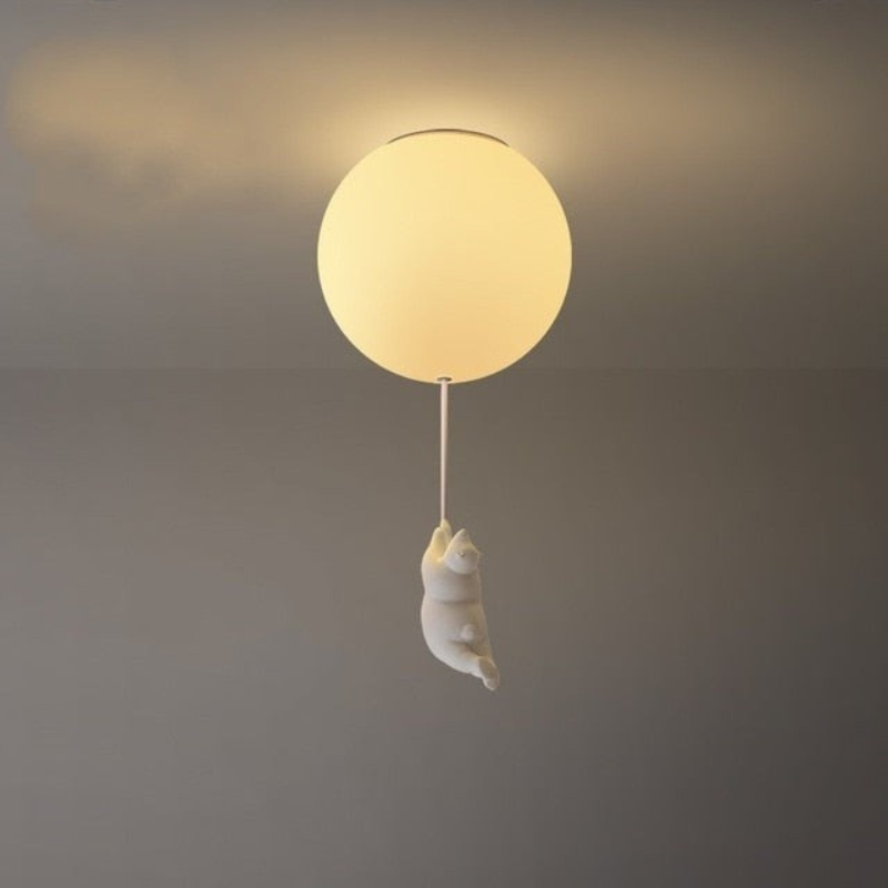 Ceiling Light Bear Balloon Design Standard Material in Indoor Fixture VexonGear