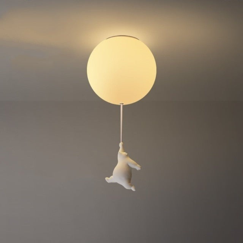 Ceiling Light Bear Balloon Design Standard Material in Indoor Fixture VexonGear