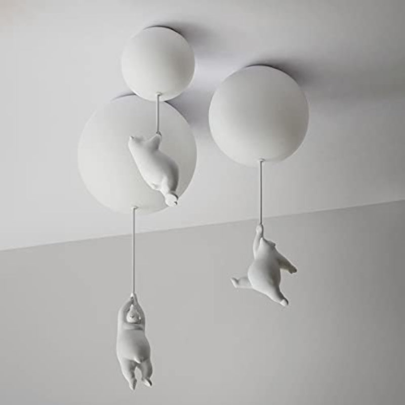Ceiling Light Bear Balloon Design Standard Material in Indoor Fixture VexonGear