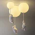 Ceiling Light Bear Balloon Design Standard Material in Indoor Fixture VexonGear