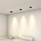 Ceiling Light LED Cylinder Flush Mount Metal Acrylic Shade VexonGear