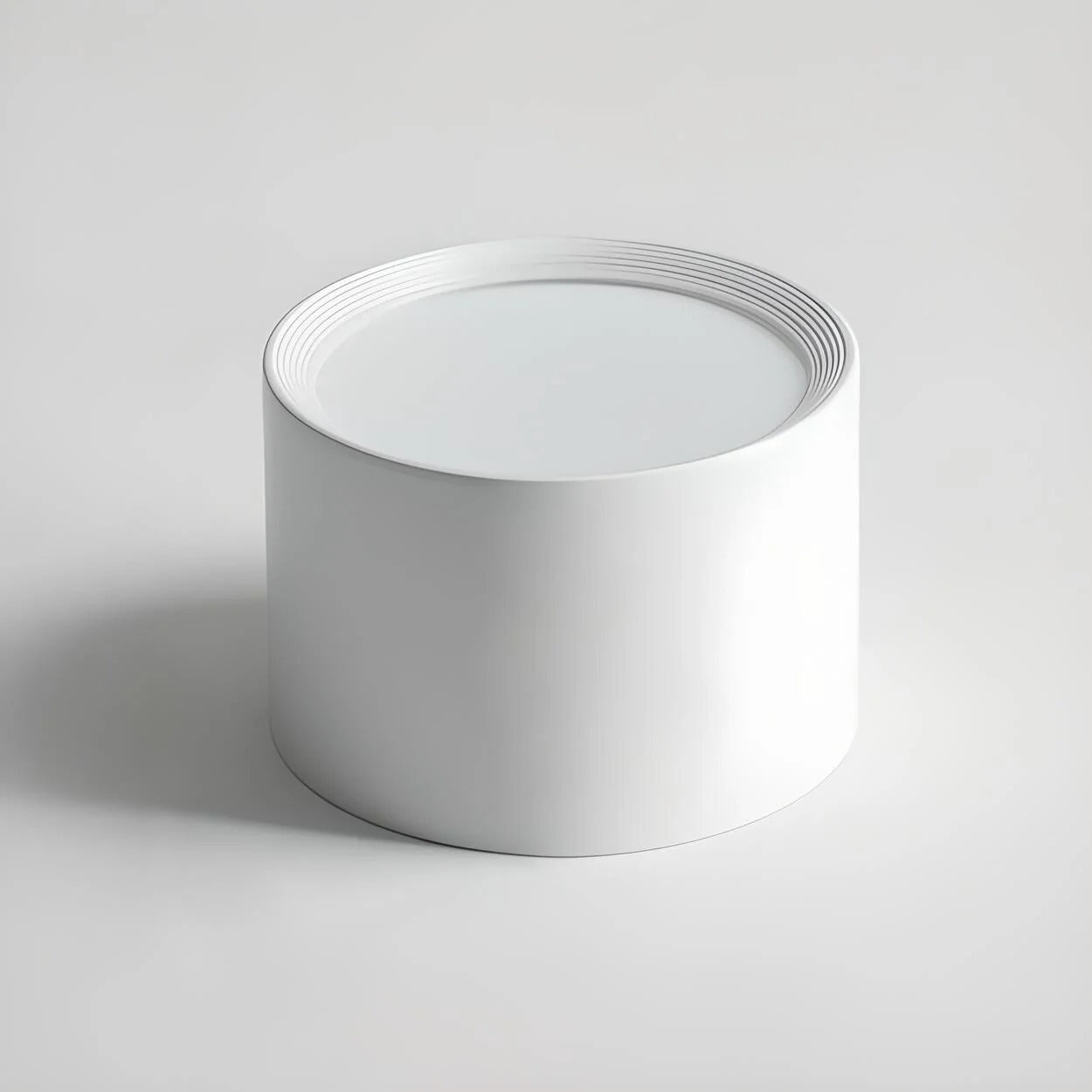 Ceiling Light LED Cylinder Flush Mount Metal Acrylic Shade VexonGear