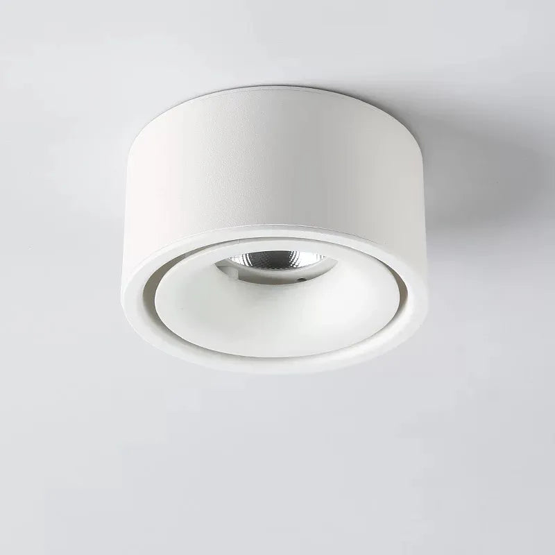 Ceiling Spotlight Adjustable Head Matte Aluminum Integrated LED VexonGear