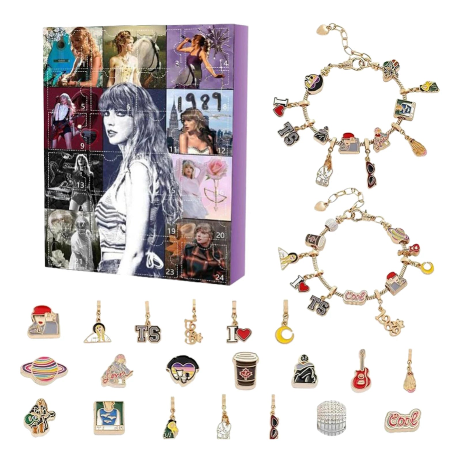 Christmas Jewelry Advent Calendar | 22-Piece DIY Charm Set VexonGear