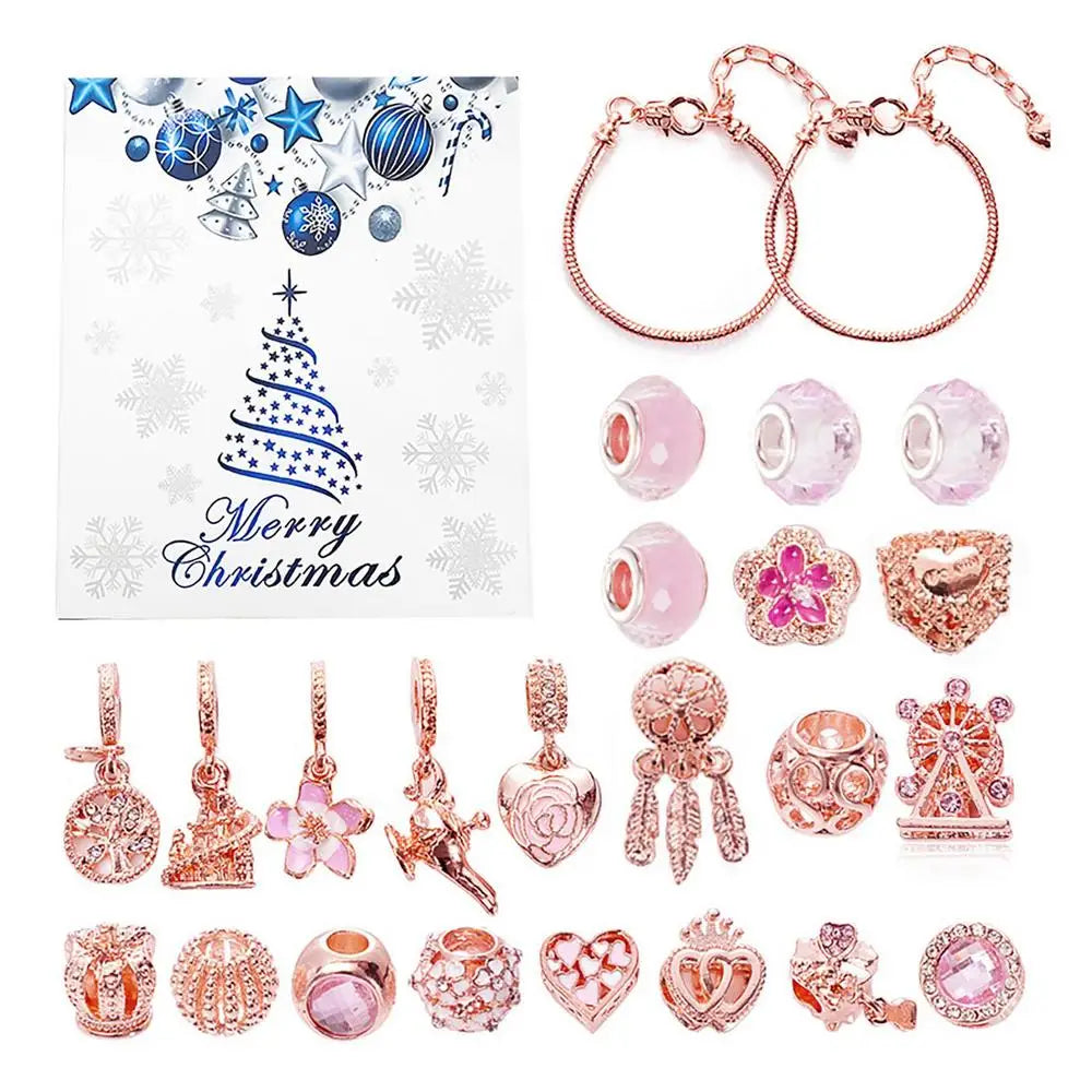 Christmas Jewelry Advent Calendar | 22-Piece DIY Charm Set VexonGear