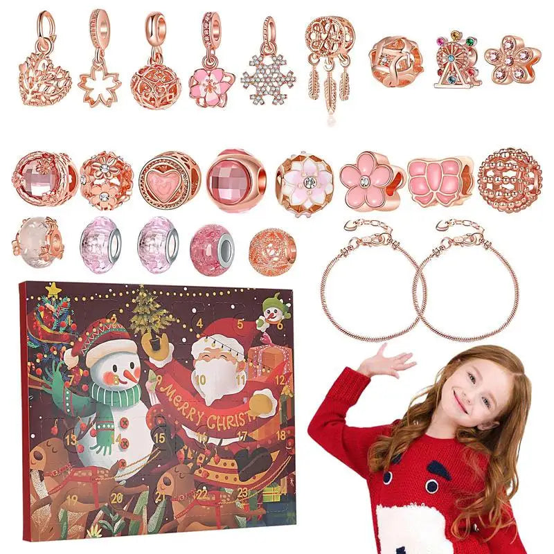 Christmas Jewelry Advent Calendar | 22-Piece DIY Charm Set VexonGear