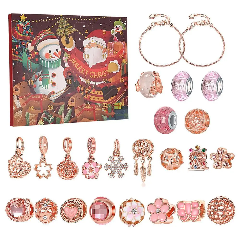 Christmas Jewelry Advent Calendar | 22-Piece DIY Charm Set VexonGear
