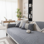 Vexon Non-Slip Cotton-Linen Sofa Cover for All Seasons