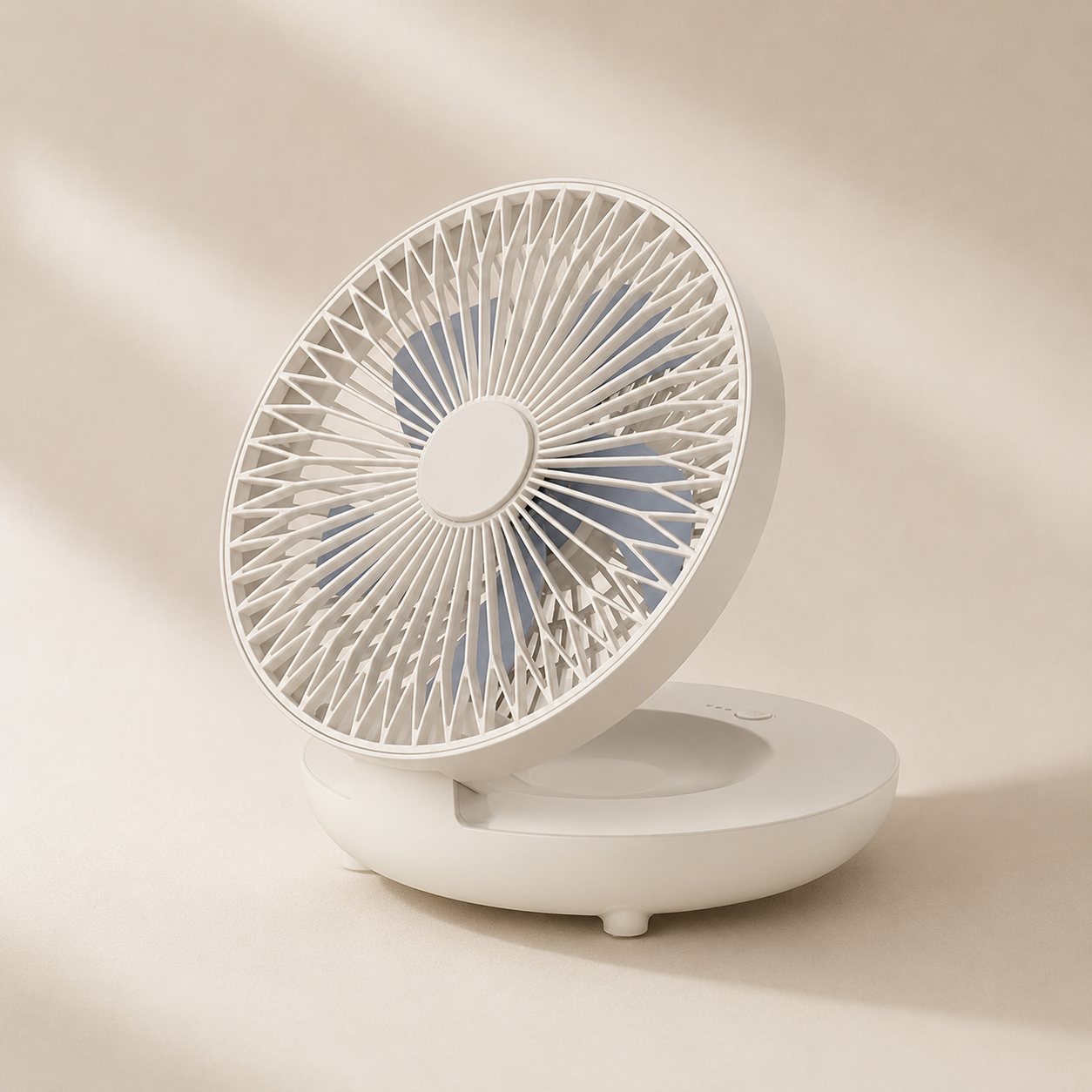 Handheld Fan USB Rechargeable 3 to 4 Speed Settings Compact Design