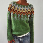 Nordic Winter Sweater | Icelandic Fair Isle Pattern VexonGear