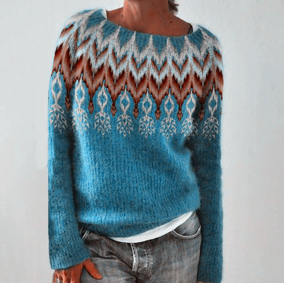 Nordic Winter Sweater | Icelandic Fair Isle Pattern VexonGear