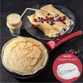 Electric Crepe Maker | Non-Stick 20cm Pancake Pan with Temperature Control VexonGear