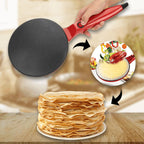 Electric Crepe Maker | Non-Stick 20cm Pancake Pan with Temperature Control VexonGear