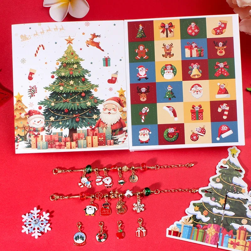 Christmas Countdown Bracelet | 24-Day Advent Calendar Charms VexonGear