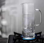 Glass Water Pitcher | Bamboo Lid Heat Resistant Jug VexonGear