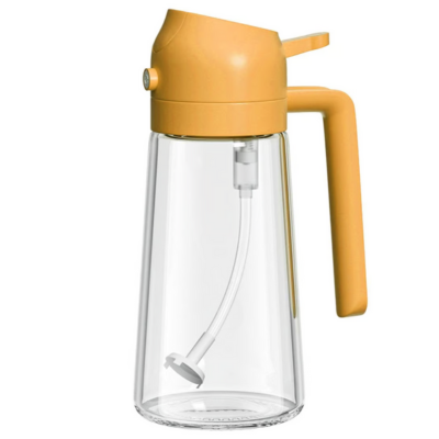 Glass Oil Spray Bottle | 500ml 2-in-1 Cooking Dispenser VexonGear