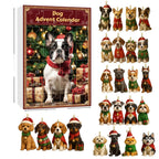 Christmas Dog Advent Calendar | 24 Festive Puppy Ornaments VexonGear