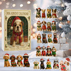 Christmas Dog Advent Calendar | 24 Festive Puppy Ornaments VexonGear